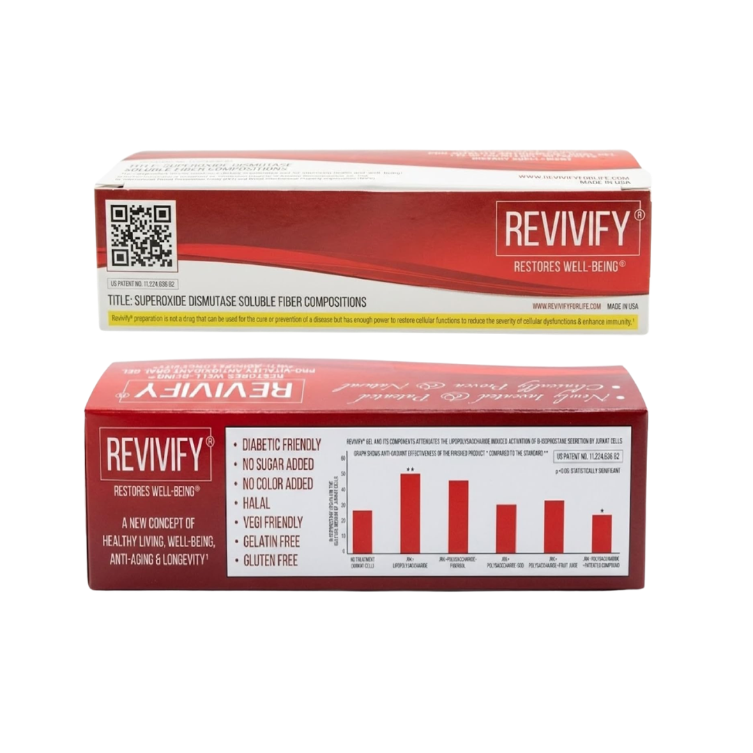 REVIVIFY® Pro-Vitality Antioxidant Fruit Blend With Superoxide Dismutase (30 ML Pouch) 30 CT