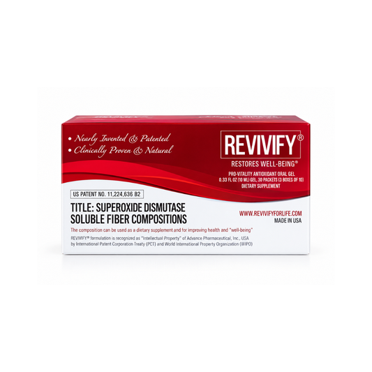 REVIVIFY® Pro-Vitality Antioxidant Fruit Blend With Superoxide Dismutase (10 ML Pouch) 30 CT