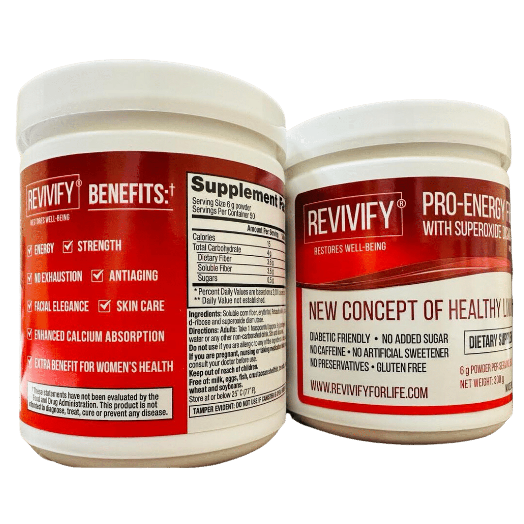 Pro-Energy Fiber with Superoxide Dismutase 6G/Serving