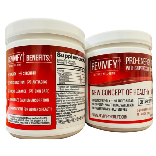 Pro-Energy Fiber with Superoxide Dismutase 6G/Serving