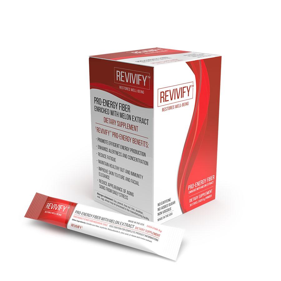 Revivify-Pro-Energy-Soluble-Powder packet carton