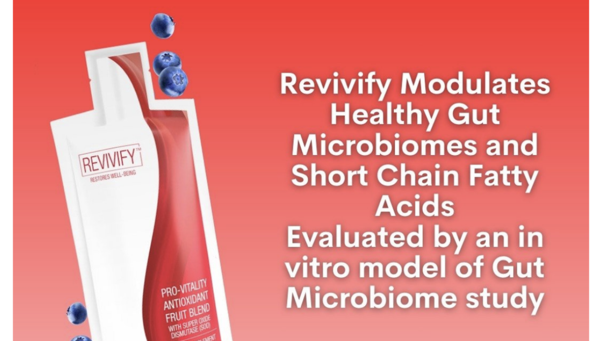 Press Release: Research Confirms Revivify's Benefits for Gut Microbiomes