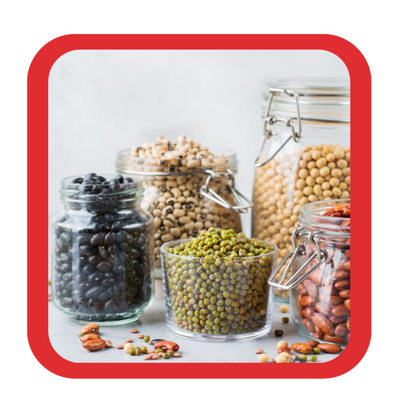 img3 - Revivify For Life Immune Health nutrition image showing beans and legumes in glass jars